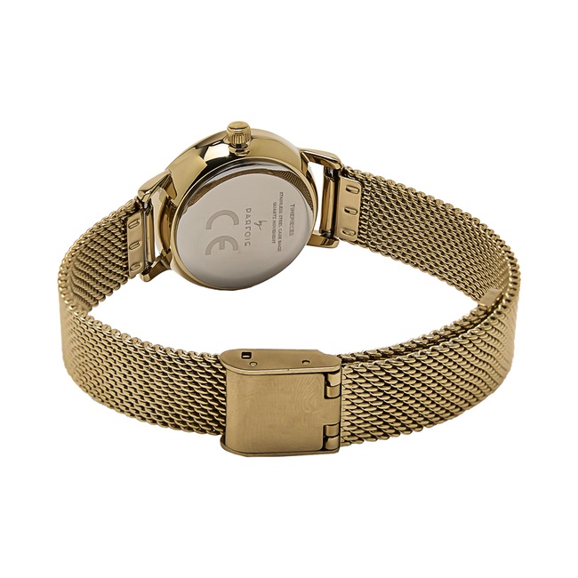 Жіночий золотий годинник Parfois артикул 239989 _GD FW2025 Фото ракурс 3 - Жіночий золотий годинник Parfois артикул 239989 _GD FW2025