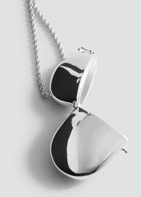 Женское серебряное ожерелье Mango артикул 17016011 PL 1 season Фото ракурс 2 - Женское серебряное ожерелье Mango артикул 17016011 PL 1 season