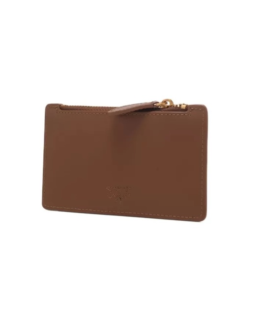 Жіночий коричневий гаманець Pinko артикул 100251-A0F1 L74Q FW2025 Фото ракурс 2 - Жіночий коричневий гаманець Pinko артикул 100251-A0F1 L74Q FW2025