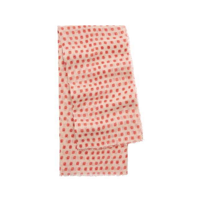 Женский розовый шарф Parfois артикул 234711 _BM FW2025 Фото ракурс 1 - Женский розовый шарф Parfois артикул 234711 _BM FW2025