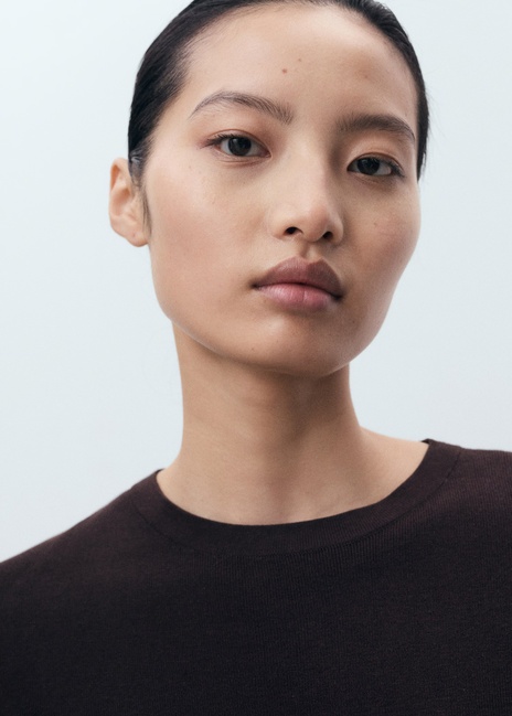 Жіночий коричневий джемпер Mango артикул 17062904 32 1 season Фото ракурс 4 - Жіночий коричневий джемпер Mango артикул 17062904 32 1 season