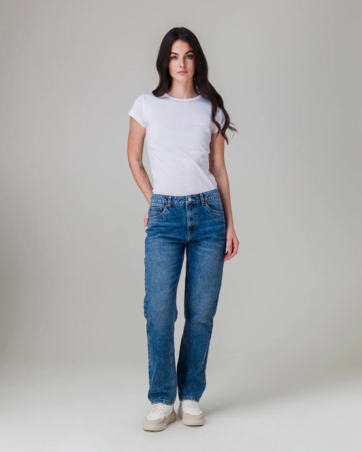 Жіночі сині джинси Piazza Italia артикул 32819 Denim FW2025 Фото ракурс 3 - Жіночі сині джинси Piazza Italia артикул 32819 Denim FW2025