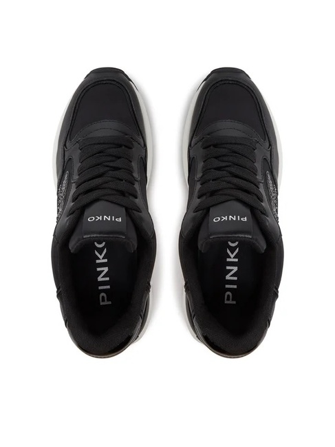 Фото ракурс 4 - Женские черные кроссовки Pinko артикул SS0055-P073 Z99 FW2025