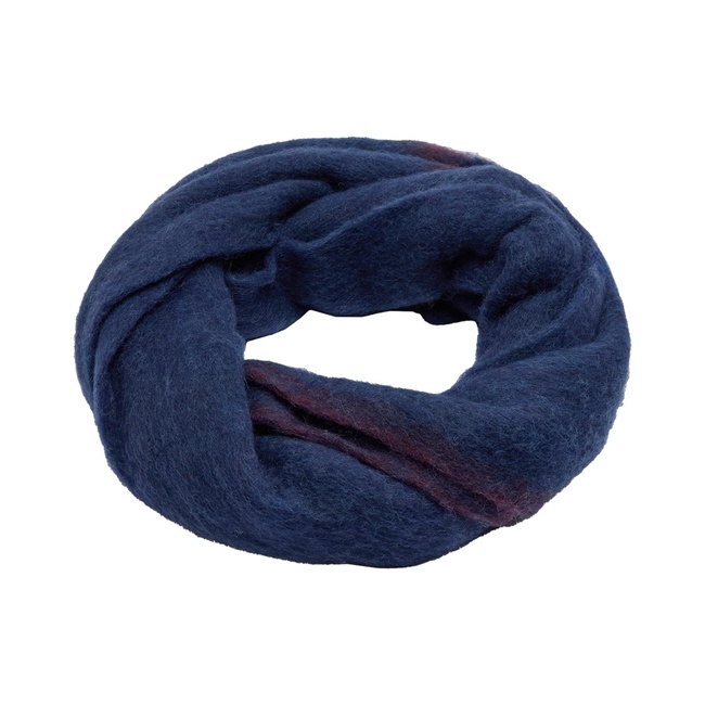 Жіночий синій шарф Parfois артикул 241405 _BL FW2025 Фото ракурс 2 - Жіночий синій шарф Parfois артикул 241405 _BL FW2025