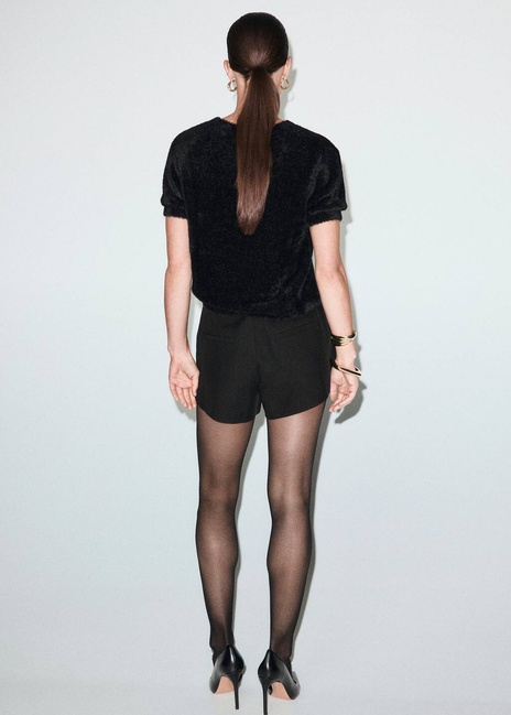 Фото ракурс 2 - Жіночий чорний джемпер Mango артикул 17009124 99 1 season