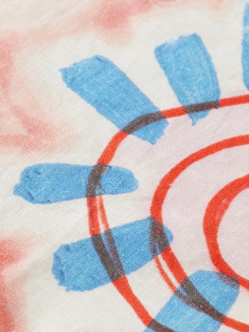 Фото ракурс 6 - Женское розовое платье SCOTCH & SODA артикул UFU00615T U644 SS2026