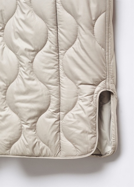 Фото ракурс 5 - Женская серая куртка Mango артикул 57055948 92 5 season