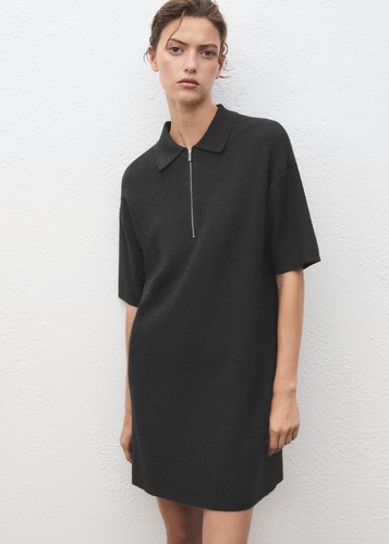 Фото ракурс 1 - Жіноча чорна сукня Mango артикул 17075803 96 1 season