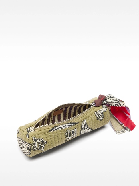 Фото ракурс 4 - Жіноча зелена косметичка Parfois артикул 234290 _KK FW2025