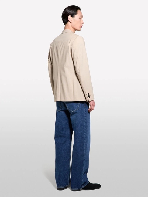 Мужские синие джинсы Sisley артикул 4W3TSE02L 902 25P Фото ракурс 2 - Мужские синие джинсы Sisley артикул 4W3TSE02L 902 25P