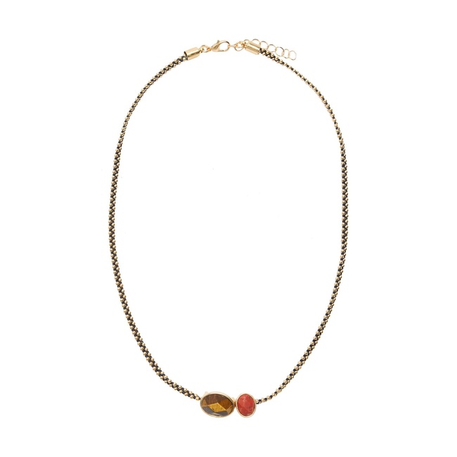 Фото ракурс 1 - Жіночий золотий браслет Parfois артикул 240849 _GD FW2025