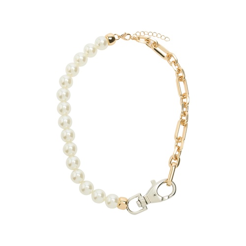 Фото ракурс 1 - Жіноче біло-золотe намисто Parfois артикул 239548 _SV FW2025