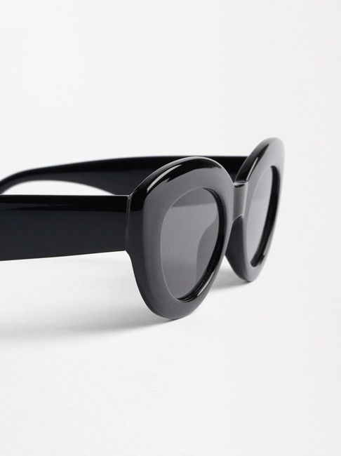Фото ракурс 3 - Жіночі чорні окуляри Parfois артикул 227694 _BK SS2025