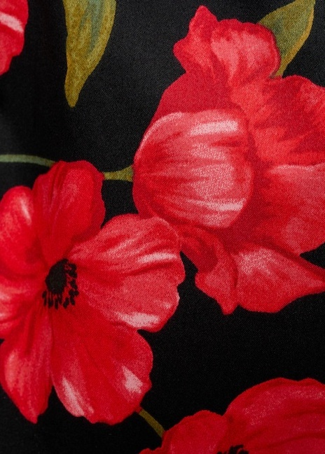 Женский черный топ Mango артикул 17022902 99 1 season Фото ракурс 5 - Женский черный топ Mango артикул 17022902 99 1 season