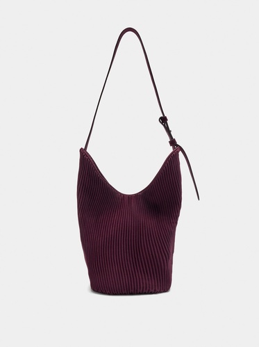 Фото ракурс 1 - Женская бордовая сумка Parfois артикул 241290 _BU FW2025