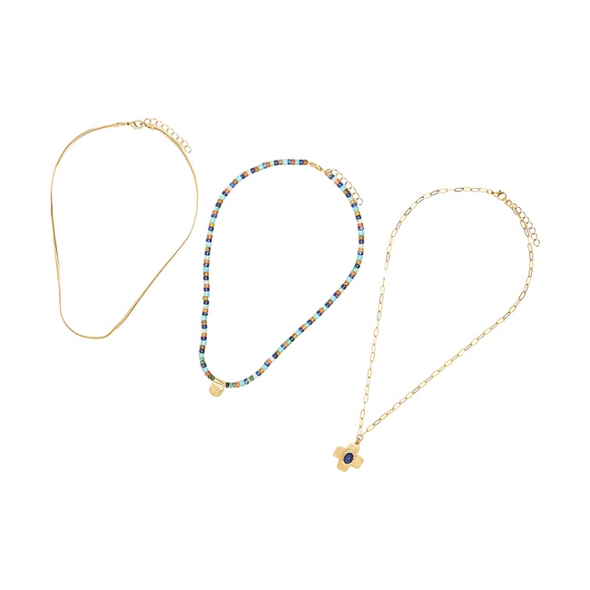 Фото ракурс 3 - Жіноче різнокольоровe намисто Parfois артикул 237465 _HM FW2025