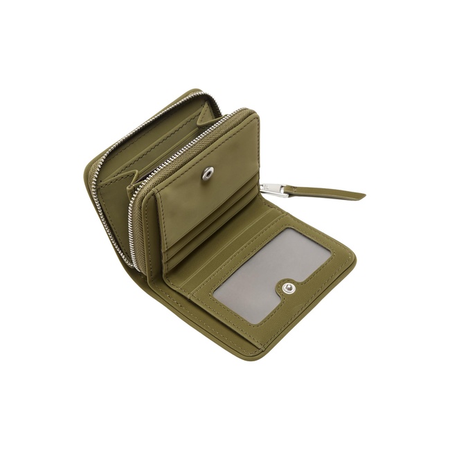 Женский зеленый кошелёк Parfois артикул 239260 _GN FW2025 Фото ракурс 4 - Женский зеленый кошелёк Parfois артикул 239260 _GN FW2025