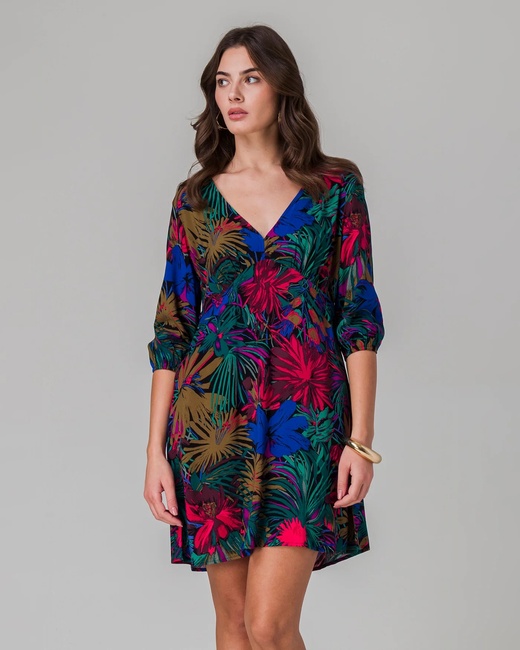 Жіноча різнокольорова сукня Piazza Italia артикул 32760 VAR 2 SS2025 Фото ракурс 1 - Жіноча різнокольорова сукня Piazza Italia артикул 32760 VAR 2 SS2025