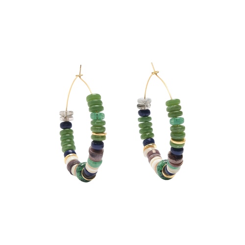 Фото ракурс 1 - Жіночі зелені сережки Parfois артикул 237472 _HM FW2025