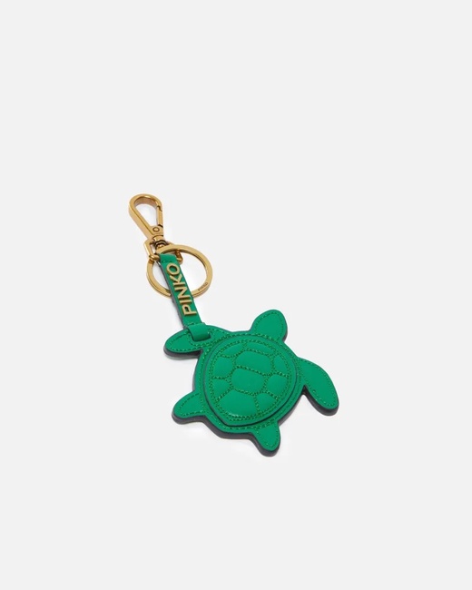Фото ракурс 2 - Жіночий зелений брелок Pinko артикул 105035-A2IL V32U SS2025
