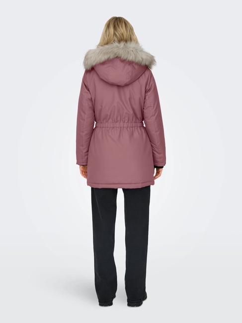 Женская розовая куртка Only артикул 15304625 Rose Brown FW2025 Фото ракурс 2 - Женская розовая куртка Only артикул 15304625 Rose Brown FW2025