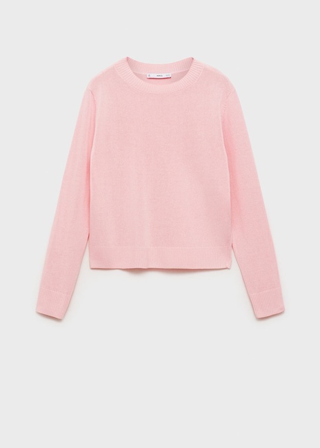 Фото ракурс 3 - Жіночий рожевий джемпер Mango артикул 87045746 85 8 season