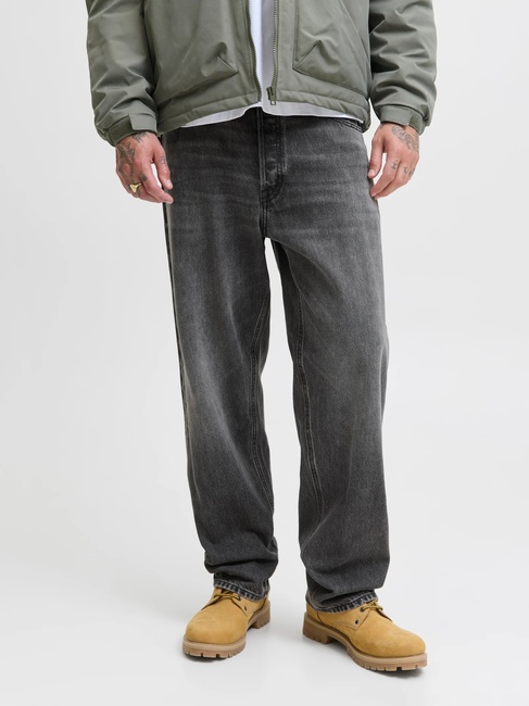 Фото ракурс 1 - Чоловічі чорні джинси Jack & Jones артикул 12278153 Black Sand FW2025