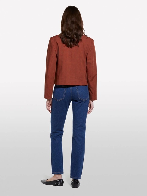 Жіночі сині джинси Sisley артикул 4MCPLE046 902 25A Фото ракурс 2 - Жіночі сині джинси Sisley артикул 4MCPLE046 902 25A