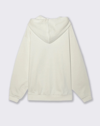 Фото ракурс 2 - Чоловіче білe худі Piazza Italia артикул 65358 White FW2025