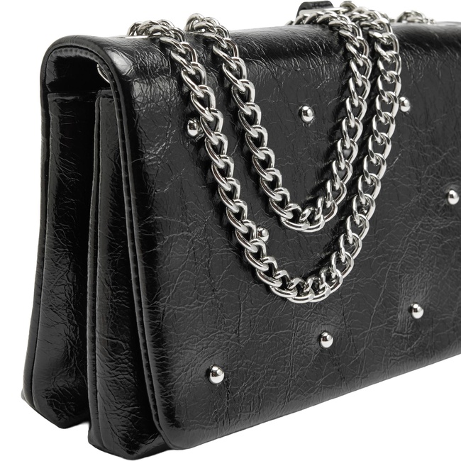 Жіноча чорна сумка Parfois артикул 239150 _BK FW2025 Фото ракурс 3 - Жіноча чорна сумка Parfois артикул 239150 _BK FW2025