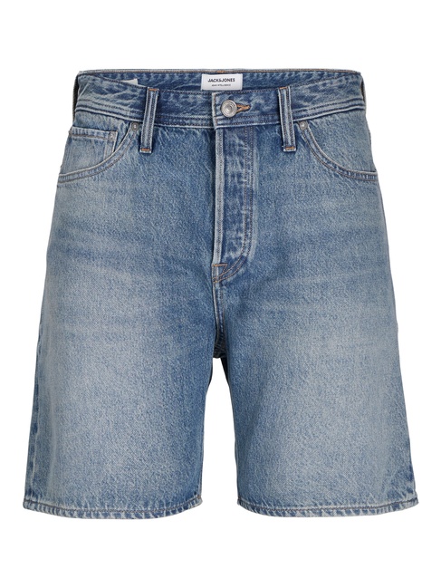 Фото ракурс 3 - Чоловічі сині шорти Jack & Jones артикул 12269533 Blue denim SS2025