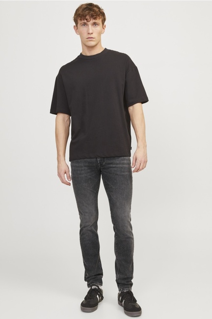 Фото ракурс 3 - Чоловічі чорні джинси Jack & Jones артикул 12259081 black denim FW2024