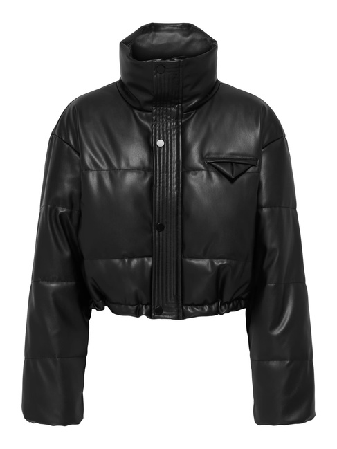 Фото ракурс 3 - Жіноча чорна куртка Only артикул 15349205 Black FW2025