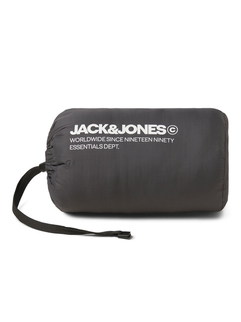 Фото ракурс 7 - Мужская серая куртка Jack & Jones  артикул 12256983 ASPHALT FW2024