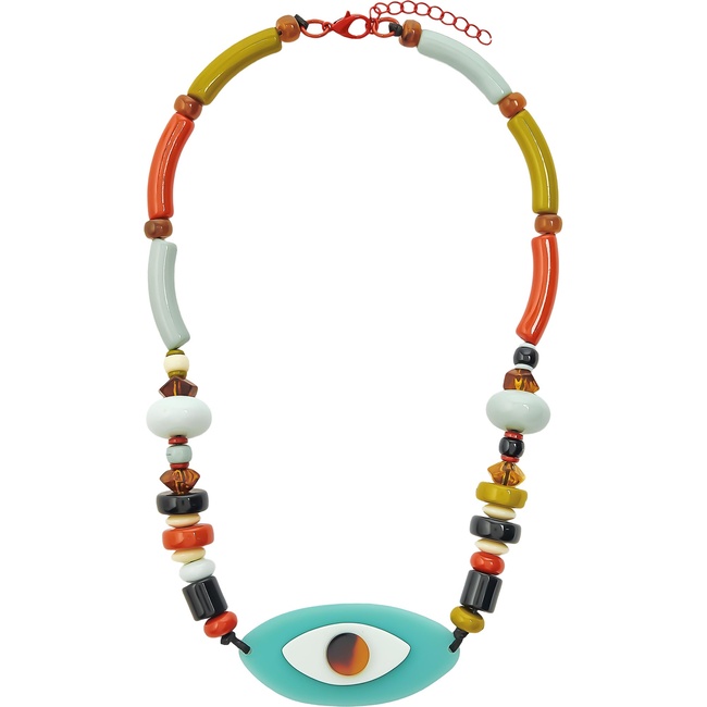 Фото ракурс 1 - Жіноче різнокольоровe намисто Parfois артикул 239705 _HM FW2025