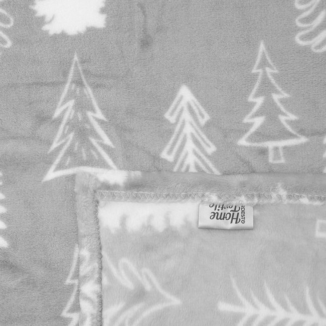 Фото ракурс 3 - Серый плед Ardesto артикул ART0110PB No color FW2025