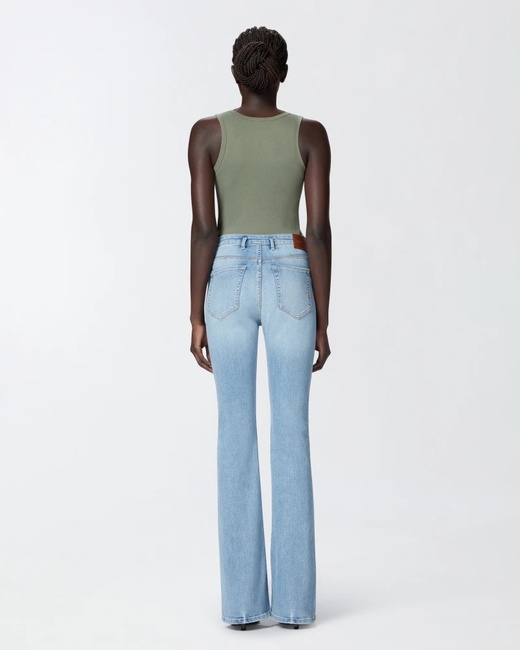 Фото ракурс 2 - Женские голубые джинсы Pinko артикул 100166-A2EL PJM SS2025