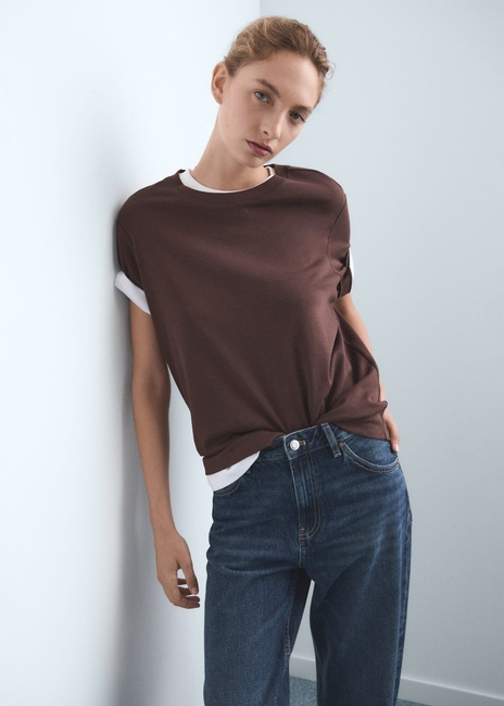 Жіночі сині джинси Mango артикул 17024104 TO 1 season Фото ракурс 4 - Жіночі сині джинси Mango артикул 17024104 TO 1 season