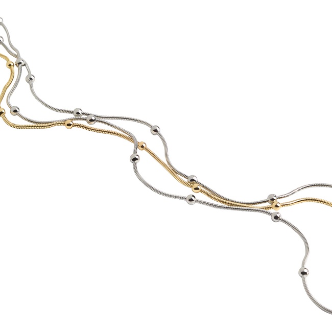 Фото ракурс 2 - Жіноче золото-срібнe намисто Parfois артикул 230092 _MM SS2025