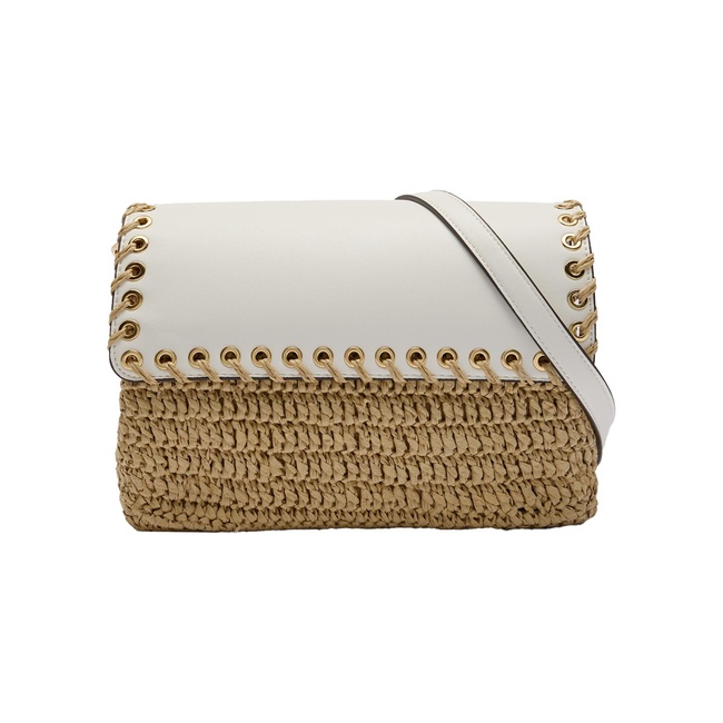 Жіноча біла сумка Parfois артикул 233269 _WT FW2025 Фото ракурс 2 - Жіноча біла сумка Parfois артикул 233269 _WT FW2025