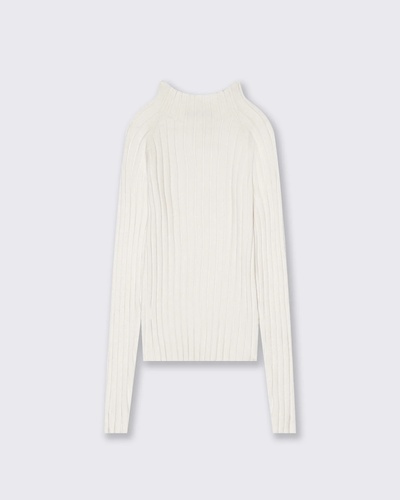 Фото ракурс 1 - Жіноча молочна водолазка Piazza Italia артикул 62798 IVORY FW2025