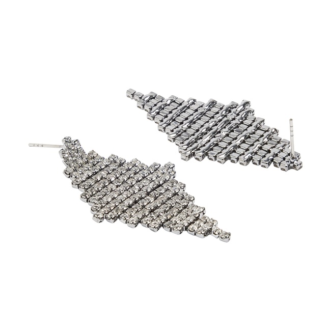 Фото ракурс 2 - Женские серебряные серьги Parfois артикул 242636 _SV FW2025