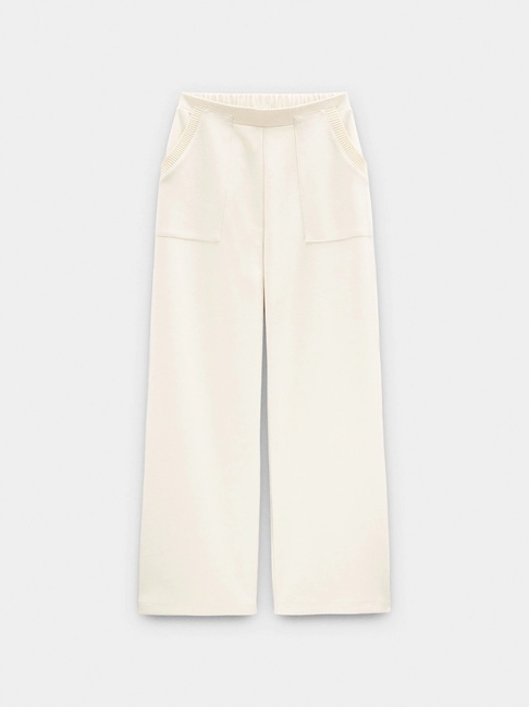 Жіночі молочні штани Parfois артикул 240327 _EC FW2025 Фото ракурс 4 - Жіночі молочні штани Parfois артикул 240327 _EC FW2025