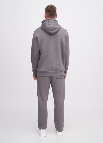 Фото ракурс 2 - Мужские серые штаны EQUILIBRI артикул M291 002 200 Grey FW2025