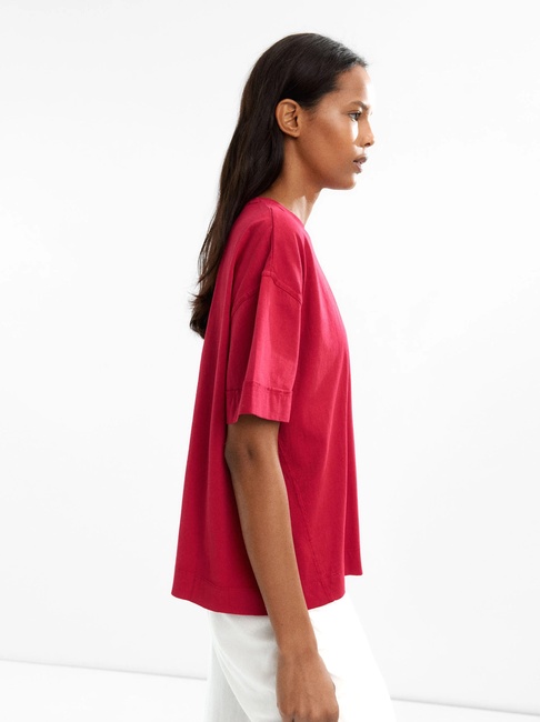 Жіноча червона блузка Parfois артикул 231055 _RD FW2025 Фото ракурс 4 - Жіноча червона блузка Parfois артикул 231055 _RD FW2025