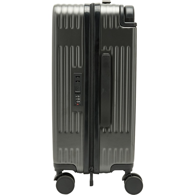 Фото ракурс 7 - Женский серый чемодан Parfois артикул 231910 _GY FW2025