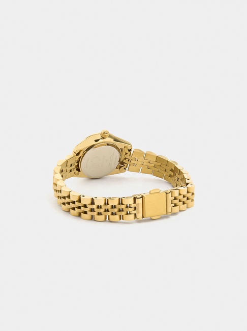 Фото ракурс 2 - Женские золотые часы Parfois артикул 241584 _GD SS2026