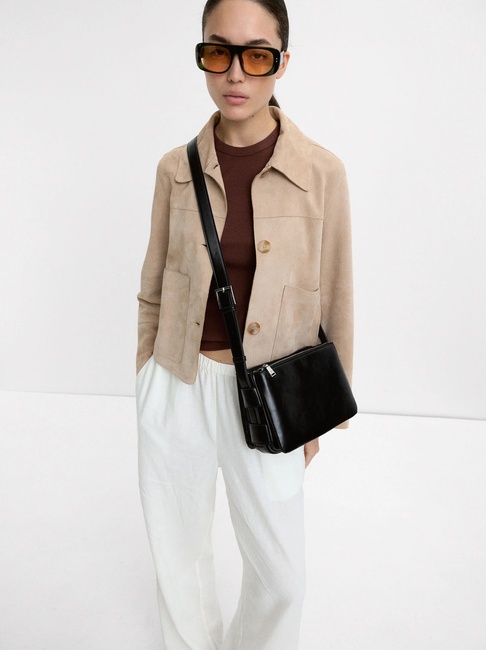 Жіноча чорна сумка Parfois артикул 231159 _BK SS2025 Фото ракурс 5 - Жіноча чорна сумка Parfois артикул 231159 _BK SS2025