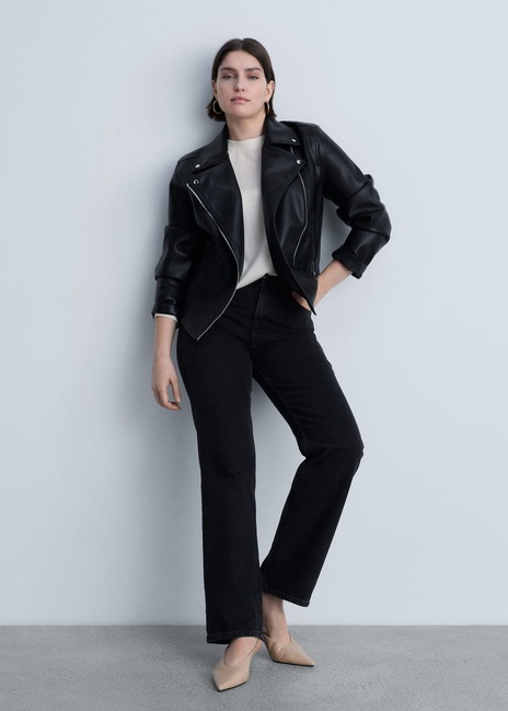 Фото ракурс 5 - Жіночий молочний джемпер Mango артикул 87014081 05 8 season