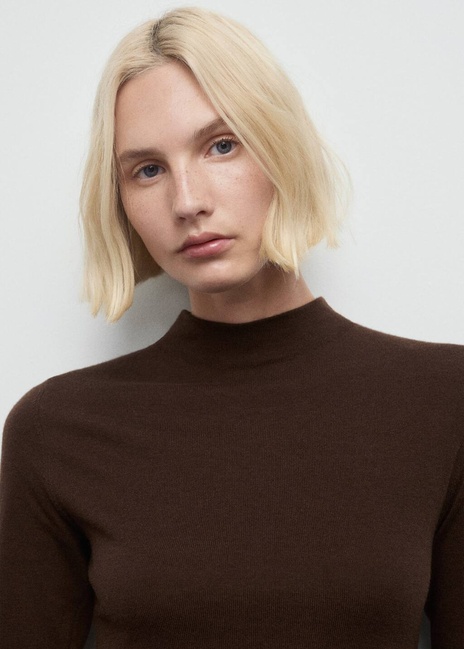 Фото ракурс 7 - Женское коричневое платье Mango артикул 17087799 32 1 season